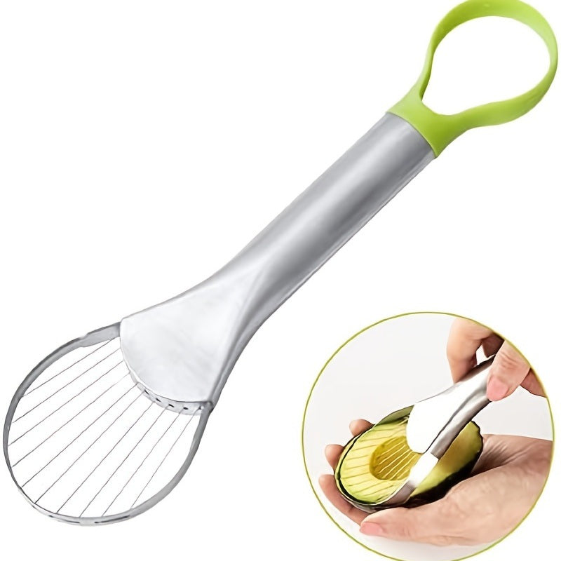 1pc Avocado Tool; Fruit Avocado Cutter Core Separator Knife Tool; Multifunctional Avocado Knife; Slicer Masher Pitter Peeler For Home Kitchen Kitchenware