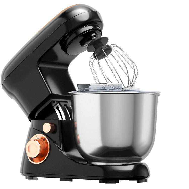 Stand Kitchen Food Mixer 5.3 Qt 6 Speed With Dough Hook Beater