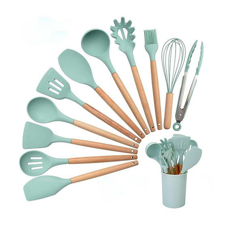 Kitchen Silicone Cooking Tool Utensil Set