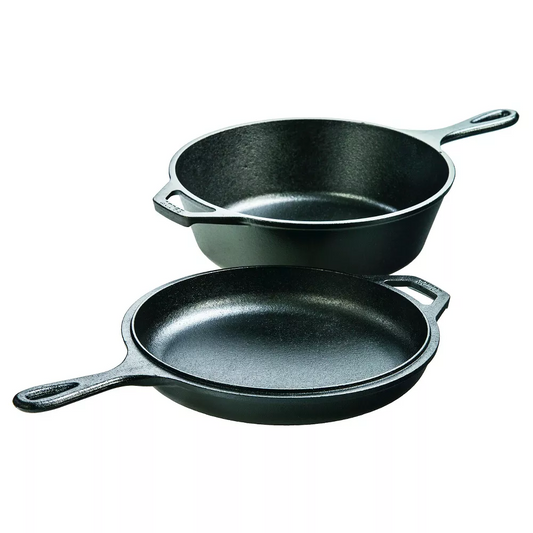 3.2qt Cast Iron Combo Cooker